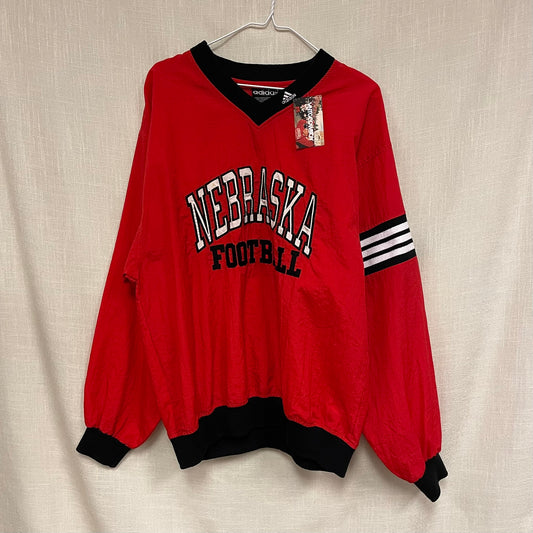 Vintage Nebraska Huskers Windbreaker M