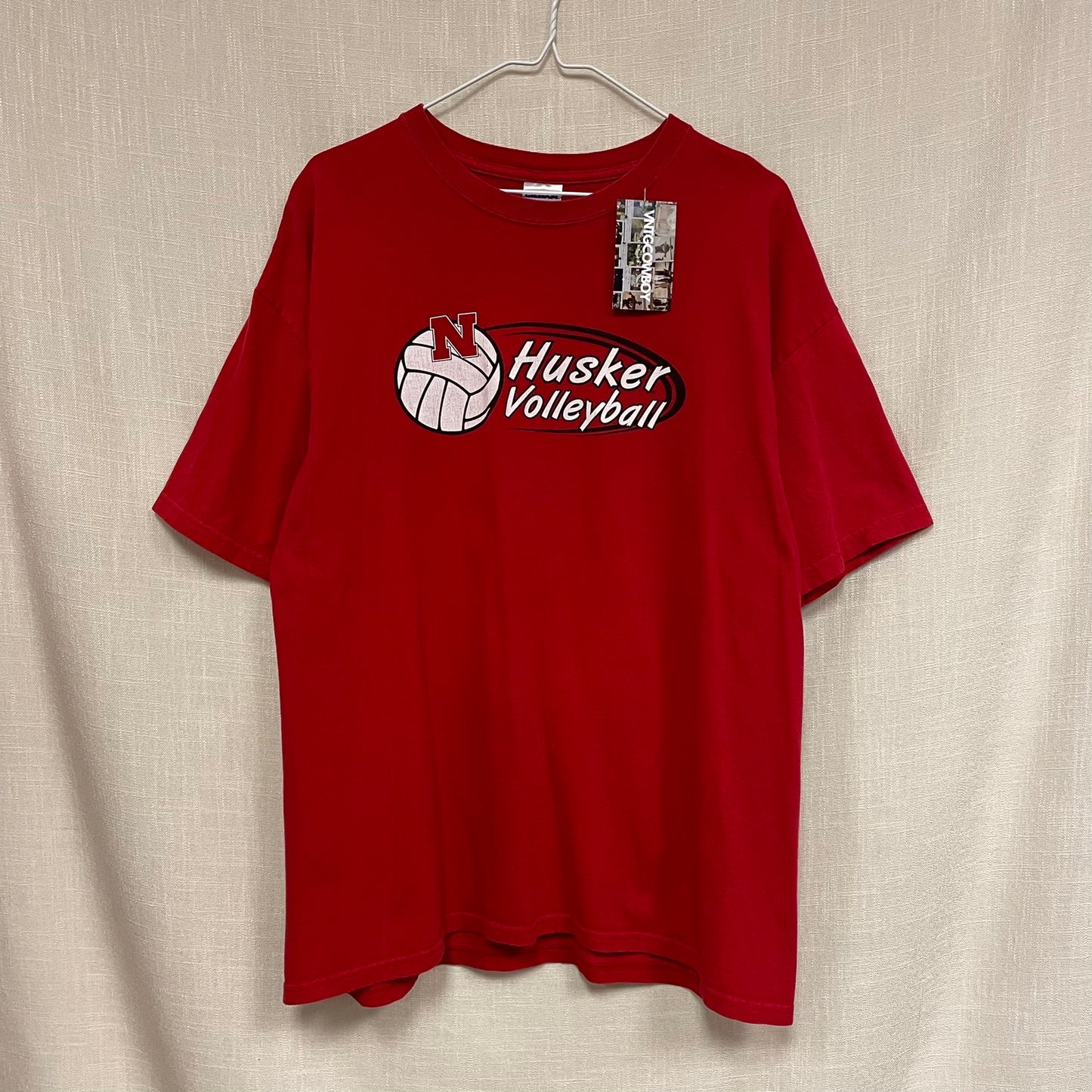 Vintage Nebraska Huskers Volleyball Shirt XL