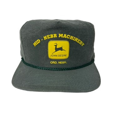 Vintage John Deere Mid - Nebraska Ord Machinery Snapback