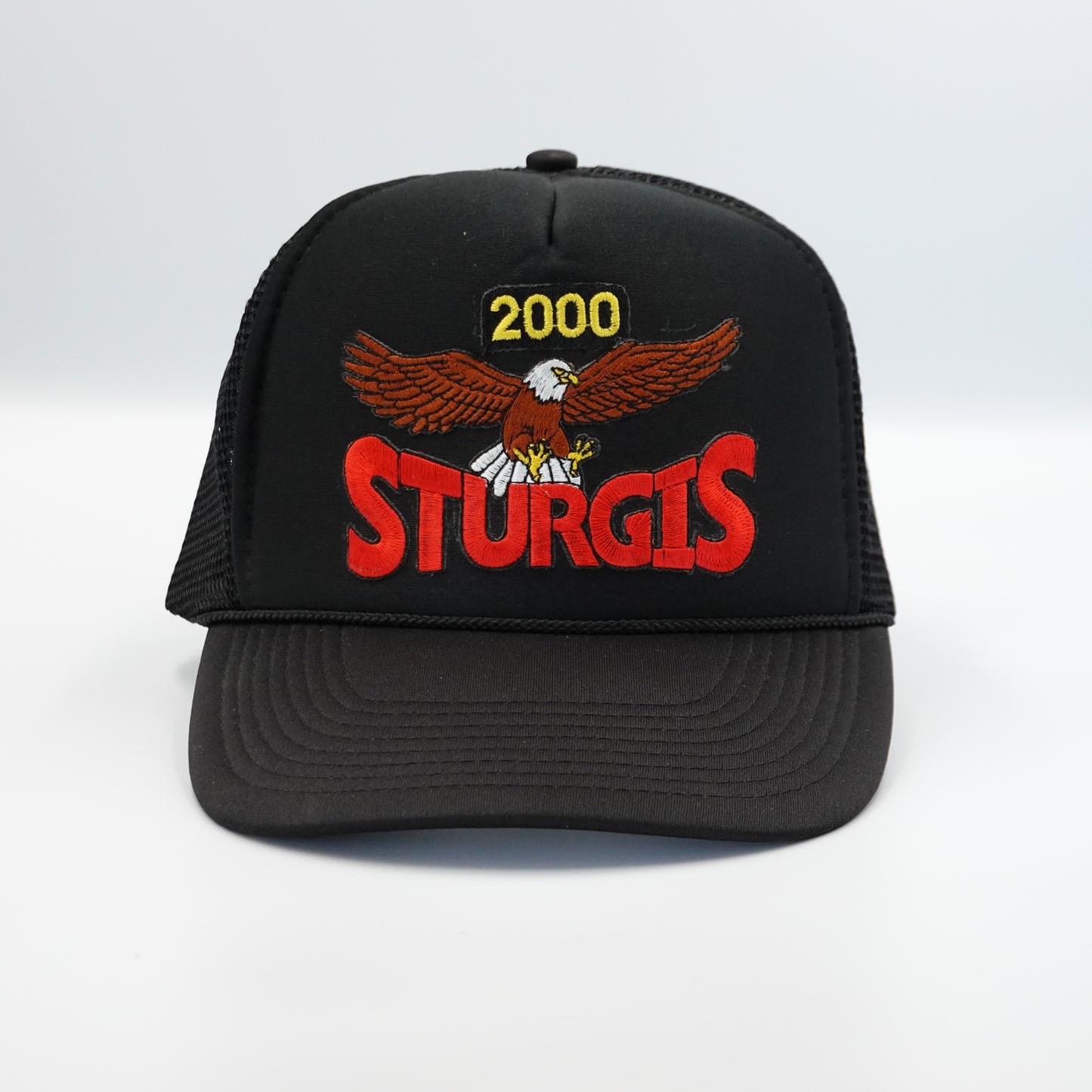 Vintage Sturgis Biker Rally 2000 Snapback Trucker Hat