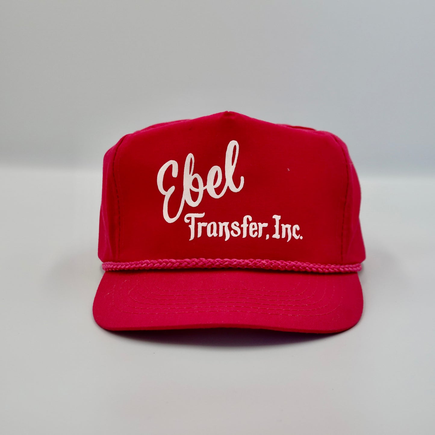Vintage Ebel Transfer Snapback Hat
