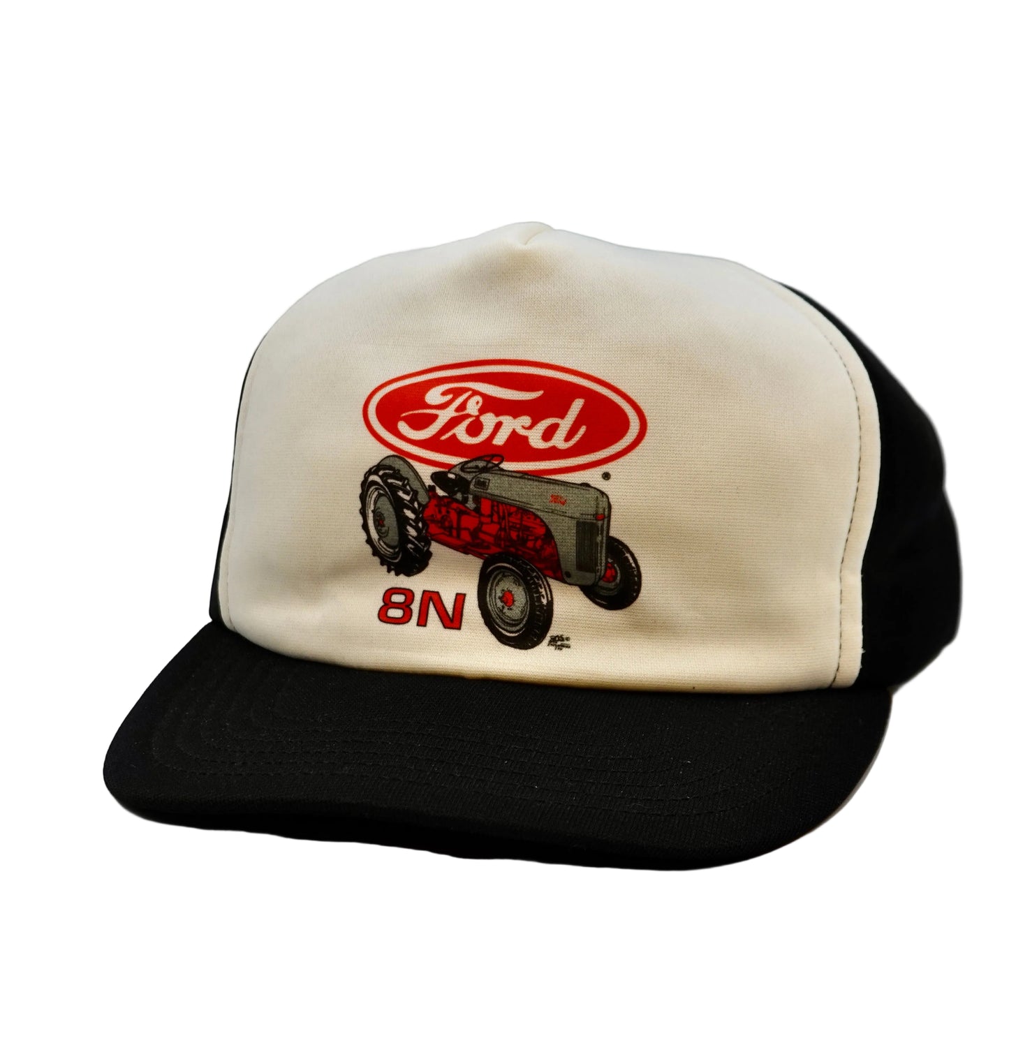 Vintage Ford 8N Tractor Snapback Trucker Hat
