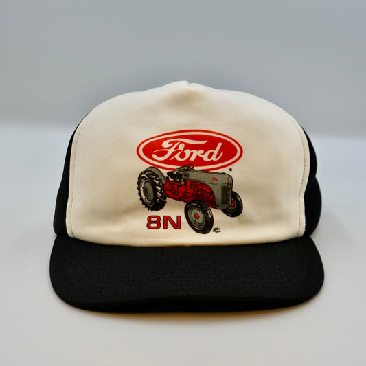 Vintage Ford 8N Tractor Snapback Trucker Hat