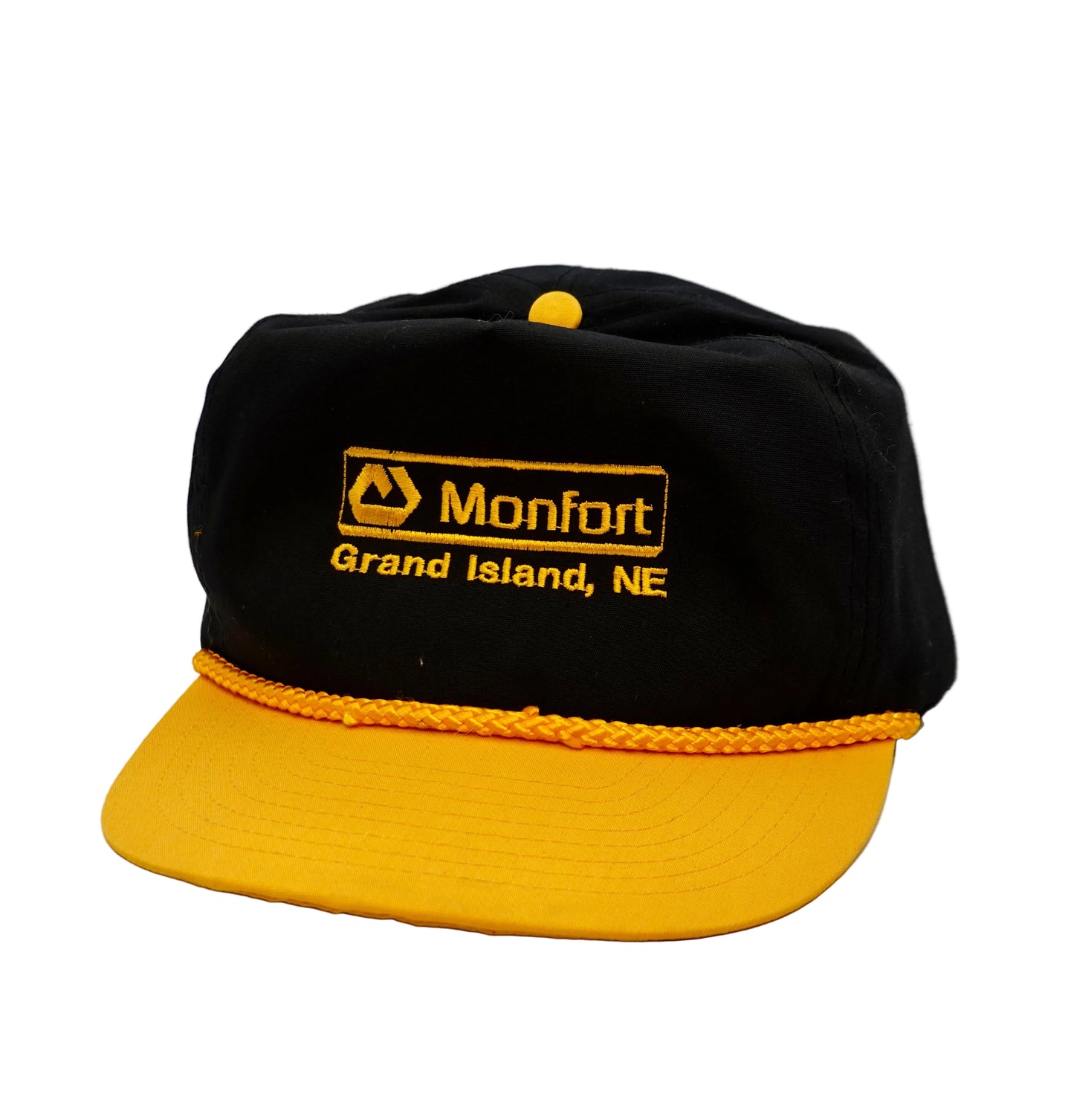 Vintage Monfort Grand Island Nebraska Snapback Hat