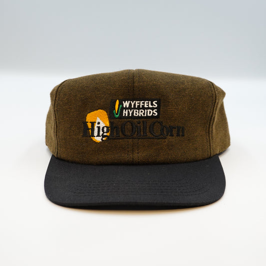 Vintage Wyffels Hybrids High Oil Corn Snapback Hat