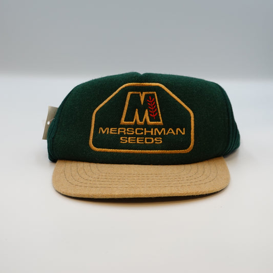 Vintage Merschman Seeds Ear Flap Hat