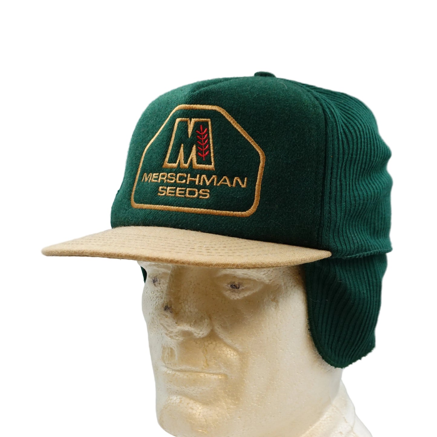 Vintage Merschman Seeds Ear Flap Hat
