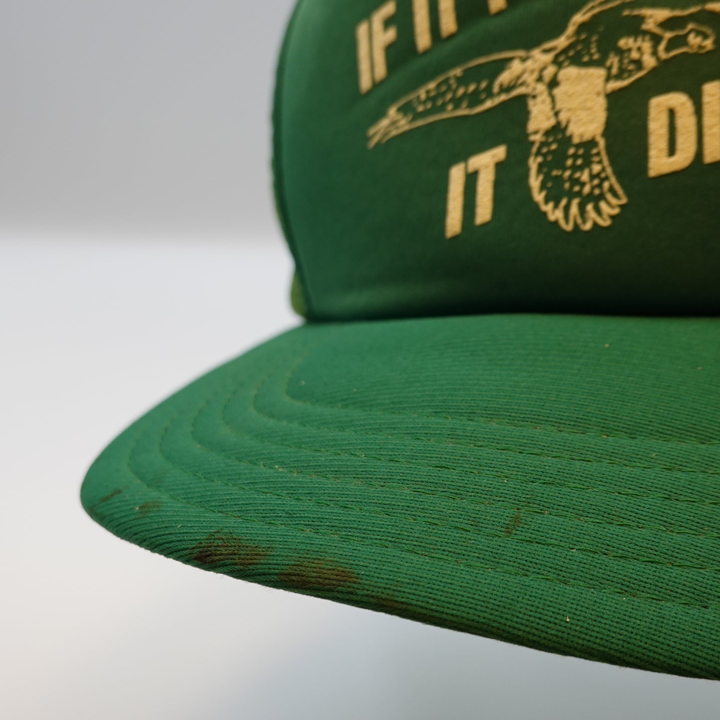 Vintage 'IF IT FLIES IT DIES' Snapback Hat