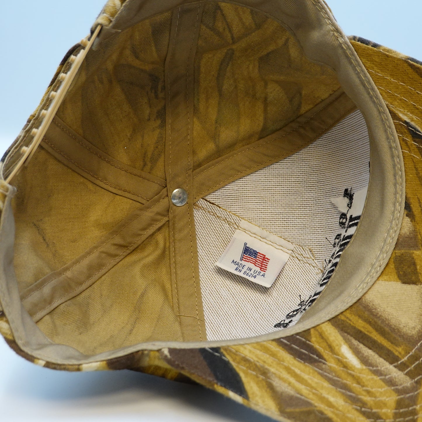 Vintage Local 101 IUOE Missouri Kansas Camo Snapback Hat