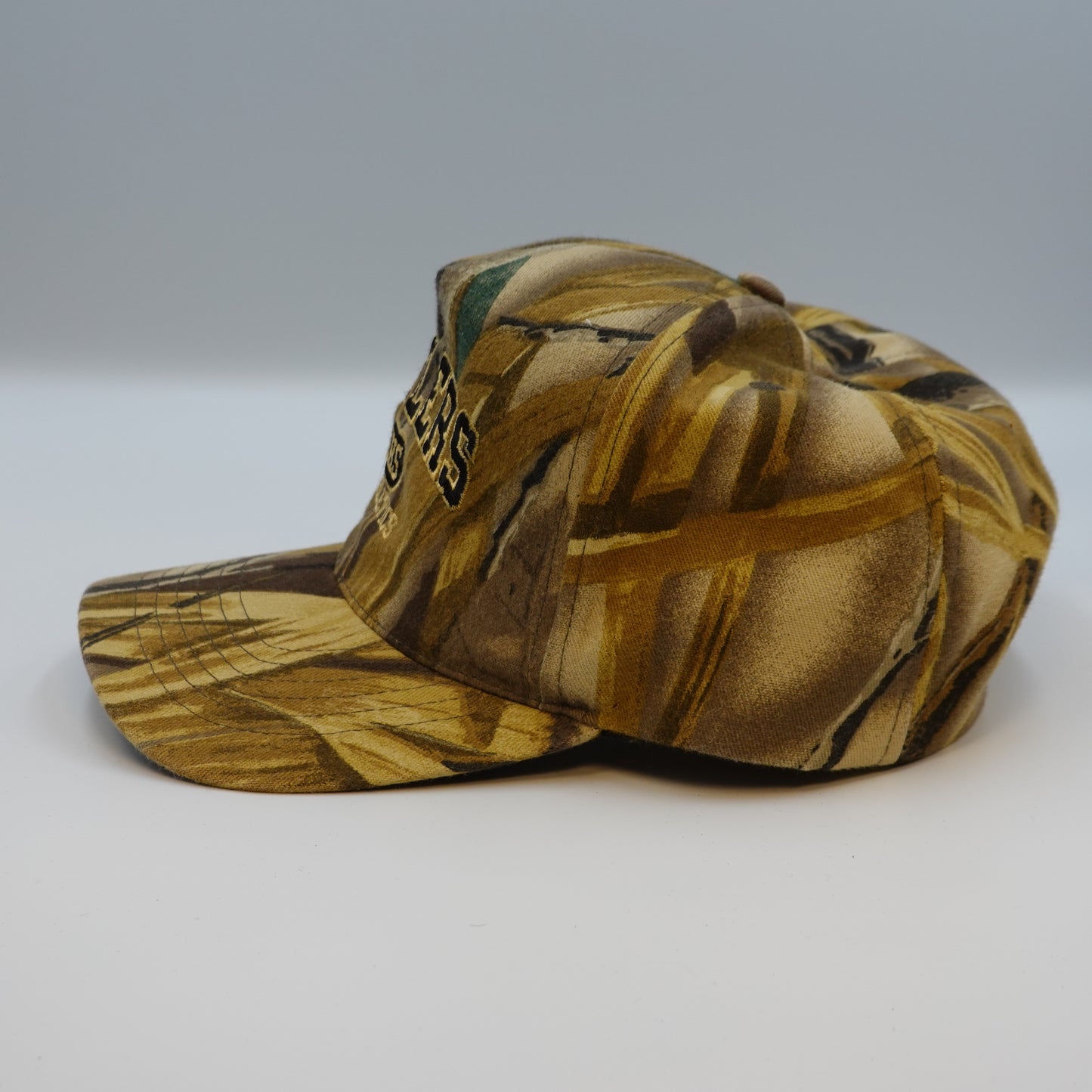 Vintage Antlers Athletics Camo Snapback Hat