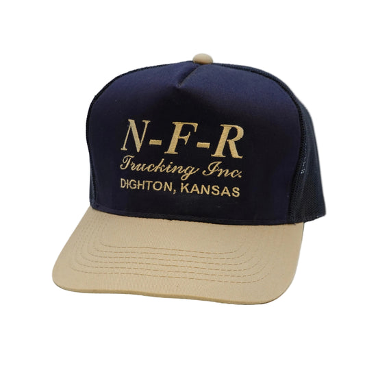 Vintage NFR Trucking Dighton Kansas Snapback Trucker Hat