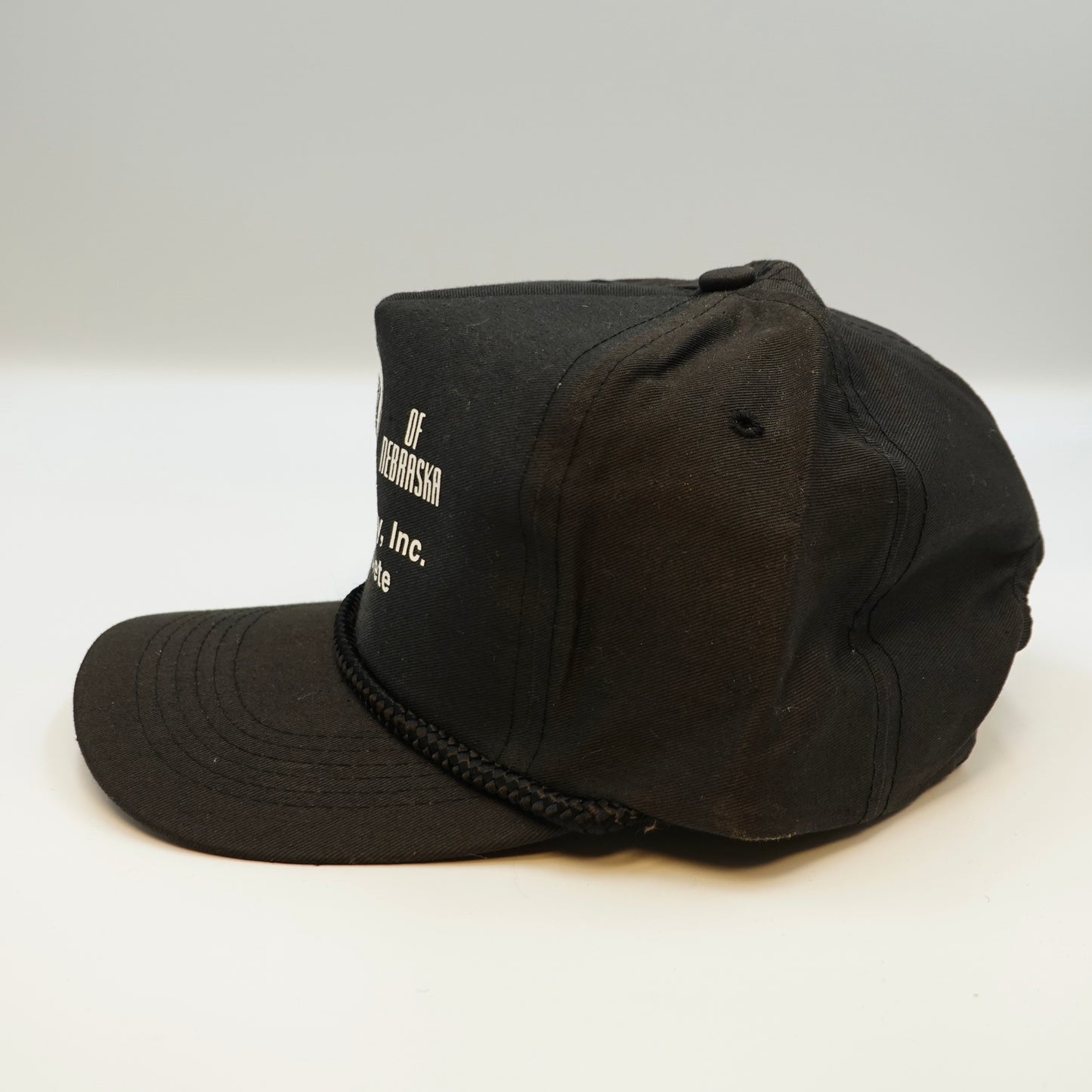 Vintage Farmers Mutual of Nebraska Davidson Agency Crete Nebraska Snapback Hat (Copy)