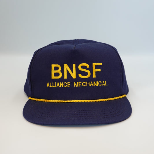 Vintage BNSF Alliance Mechanical Strapback Hat