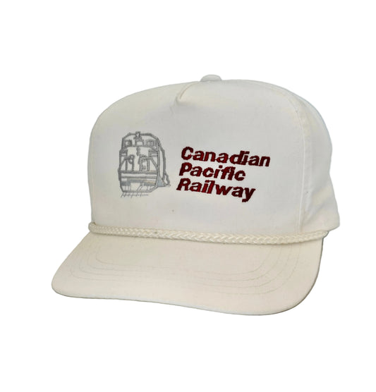 Vintage Canadian Pacific Railway Strapback Hat