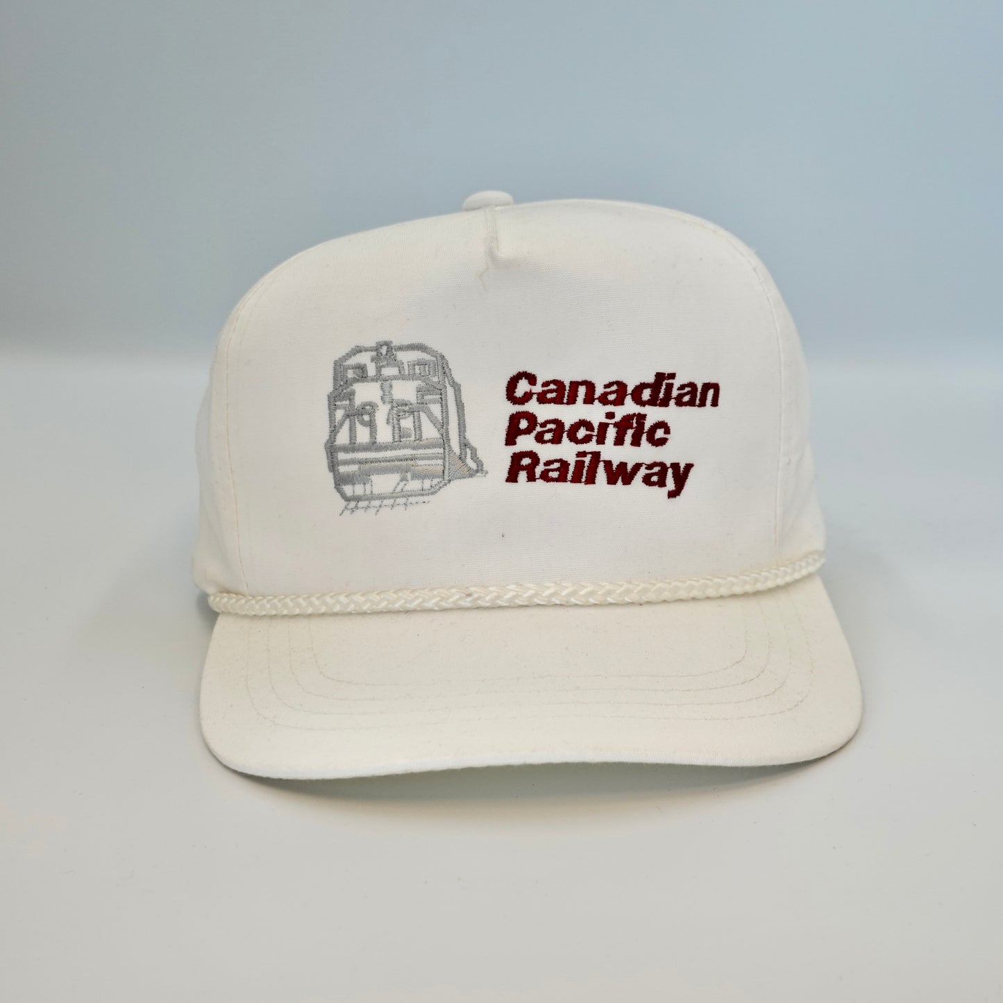 Vintage Canadian Pacific Railway Strapback Hat