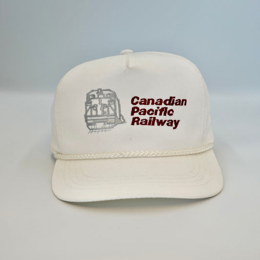 Vintage Canadian Pacific Railway Strapback Hat