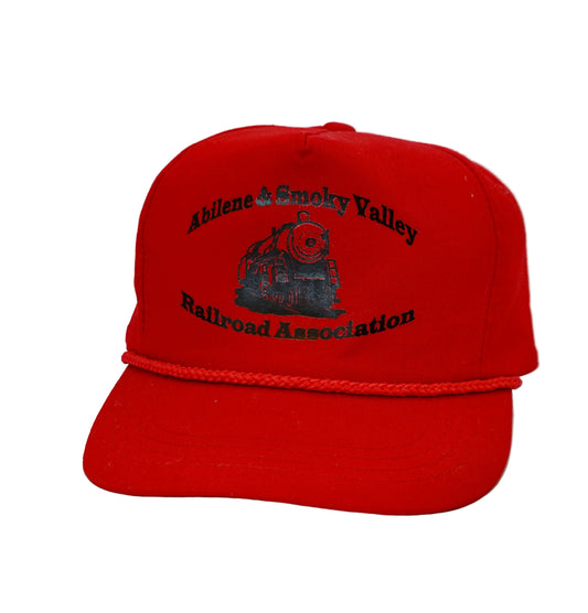 Vintage Abiline and Smoky Valley Railroad Association Snapback Hat