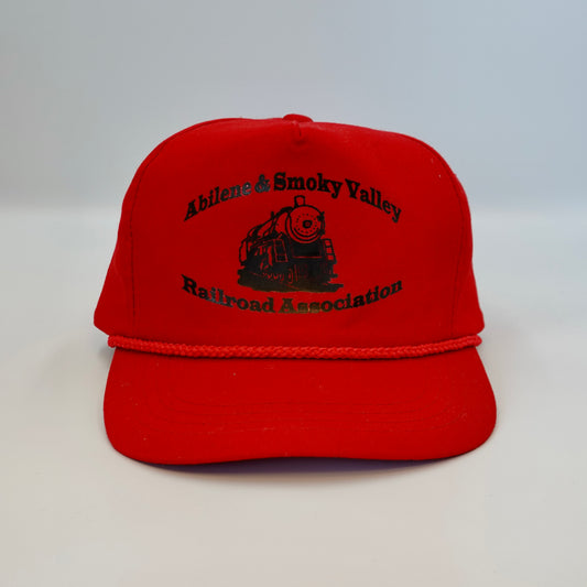 Vintage Abiline and Smoky Valley Railroad Association Snapback Hat