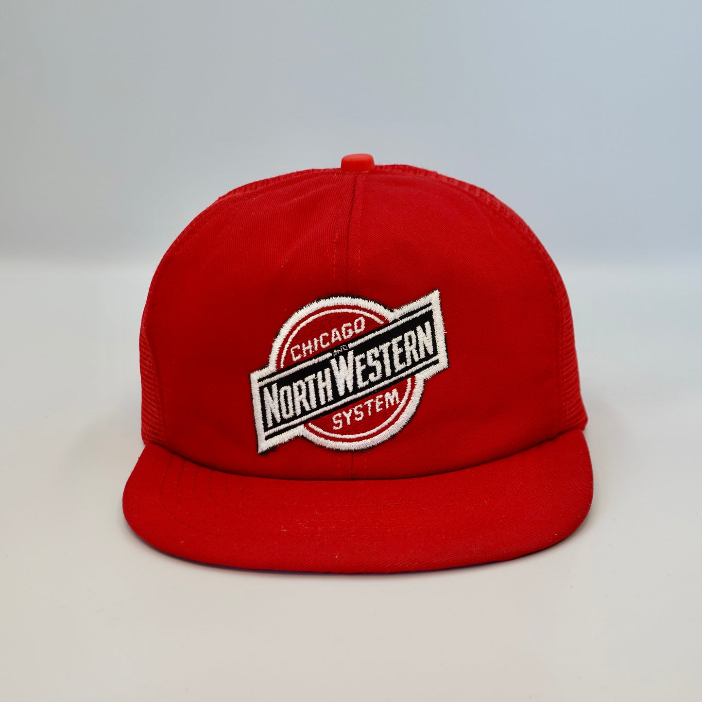 Vintage Chicago North Western Systems Snapback Trucker Hat