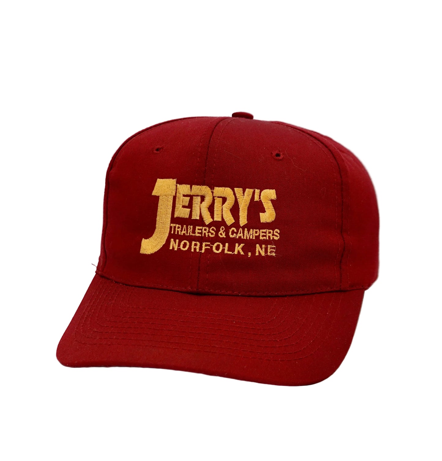 Vintage Jerry's Trailers and Camper Norfolk Nebraska Snapback Hat