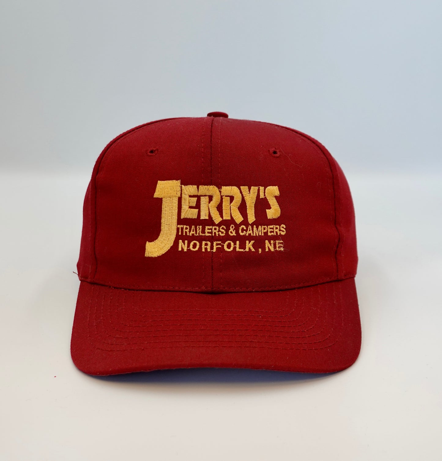 Vintage Jerry's Trailers and Camper Norfolk Nebraska Snapback Hat