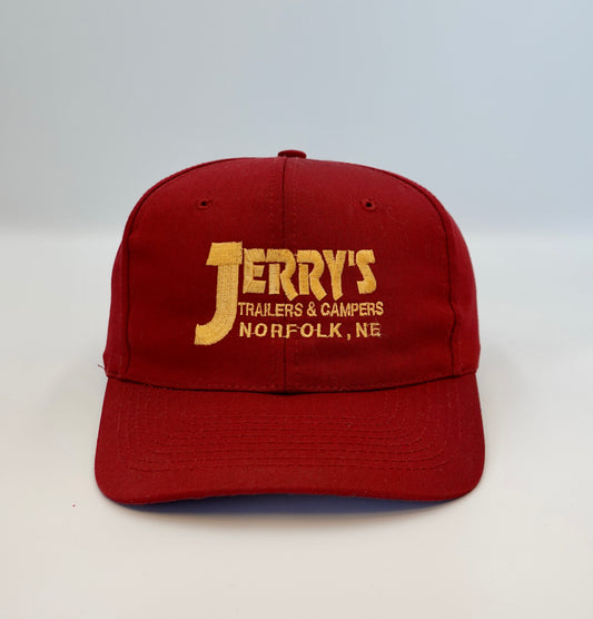 Vintage Jerry's Trailers and Camper Norfolk Nebraska Snapback Hat