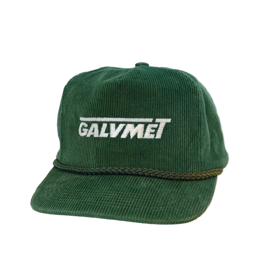 Vintage Galvmet Corduroy Snapback Hat