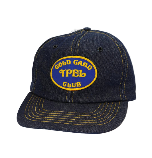 Vintage Gold Card TPEL Club Denim Snapback Hat
