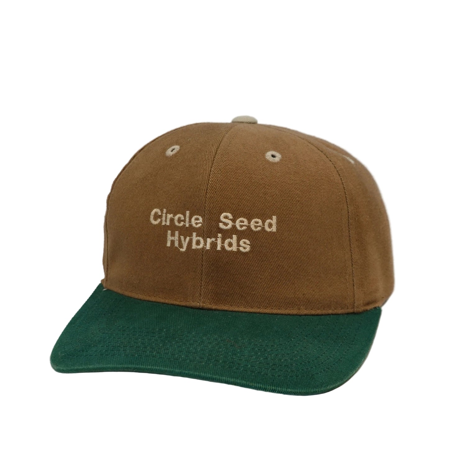 Vintage Circle Seed Hybrids Snapback Hat