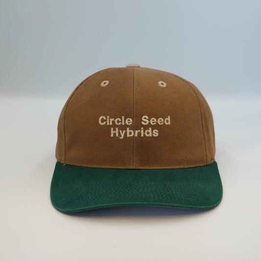 Vintage Circle Seed Hybrids Snapback Hat
