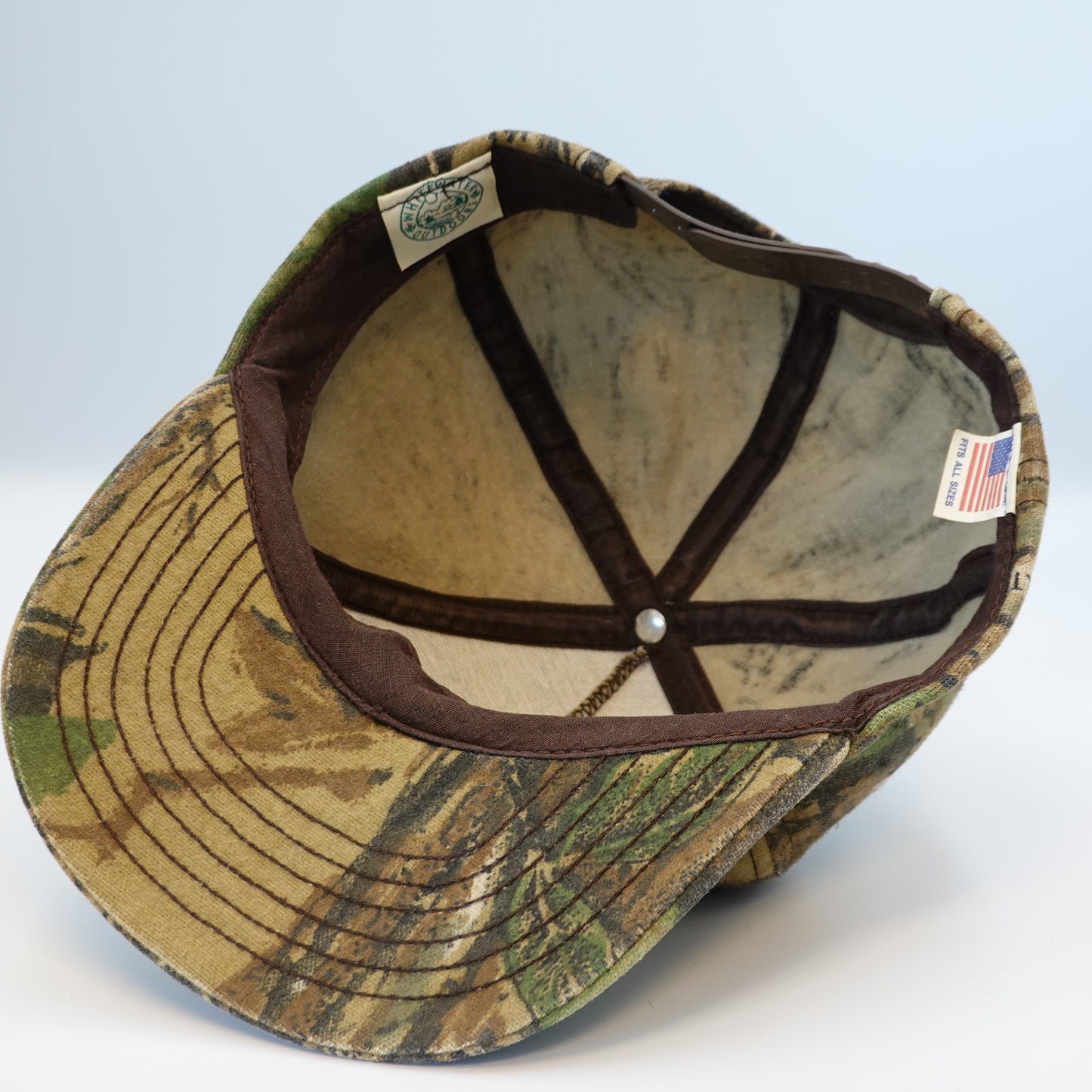 Vintage Camo Snapback Hat