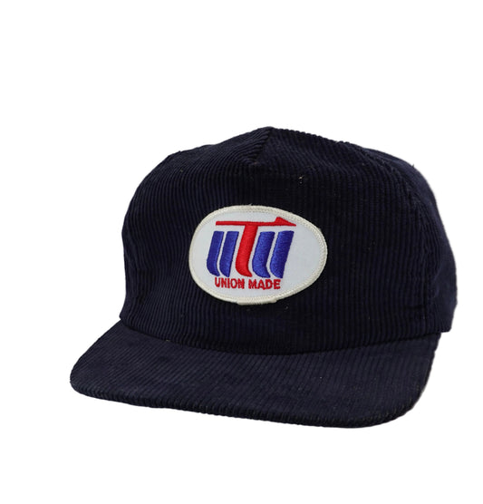 Vintage Union Made Corduroy Strapback Hat