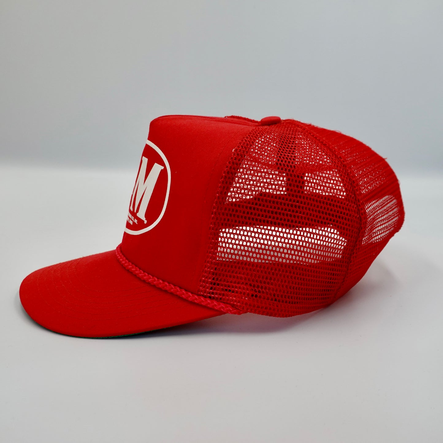 Vintage J & M Manufacturing Ohio Snapback Trucker Hat