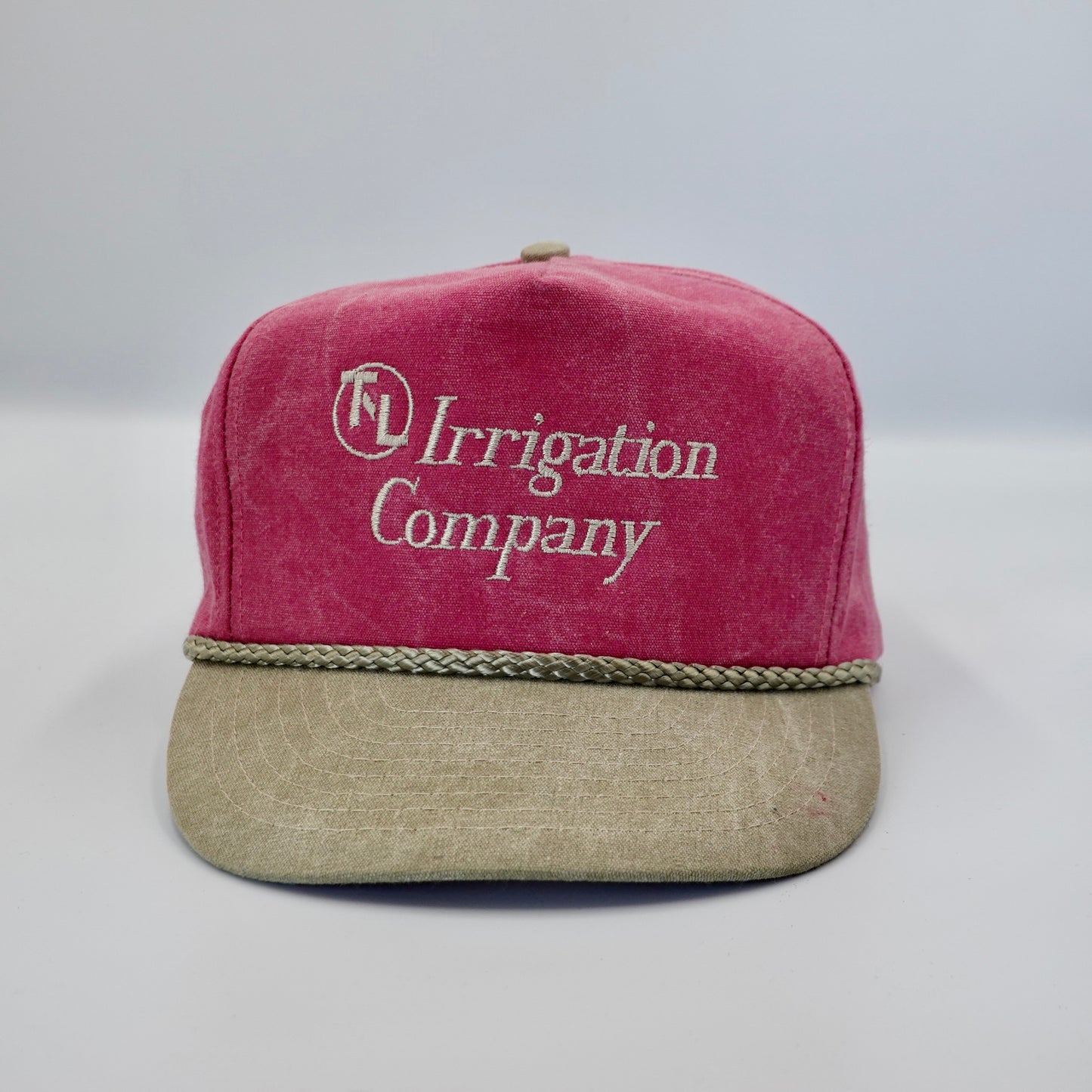Vintage TL Irrigation Company Snapback Hat