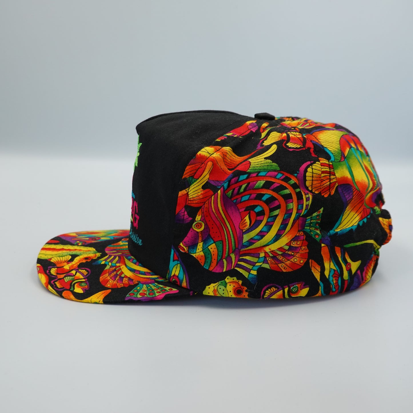 Vintage Lindburg Tropical Strapback Hat
