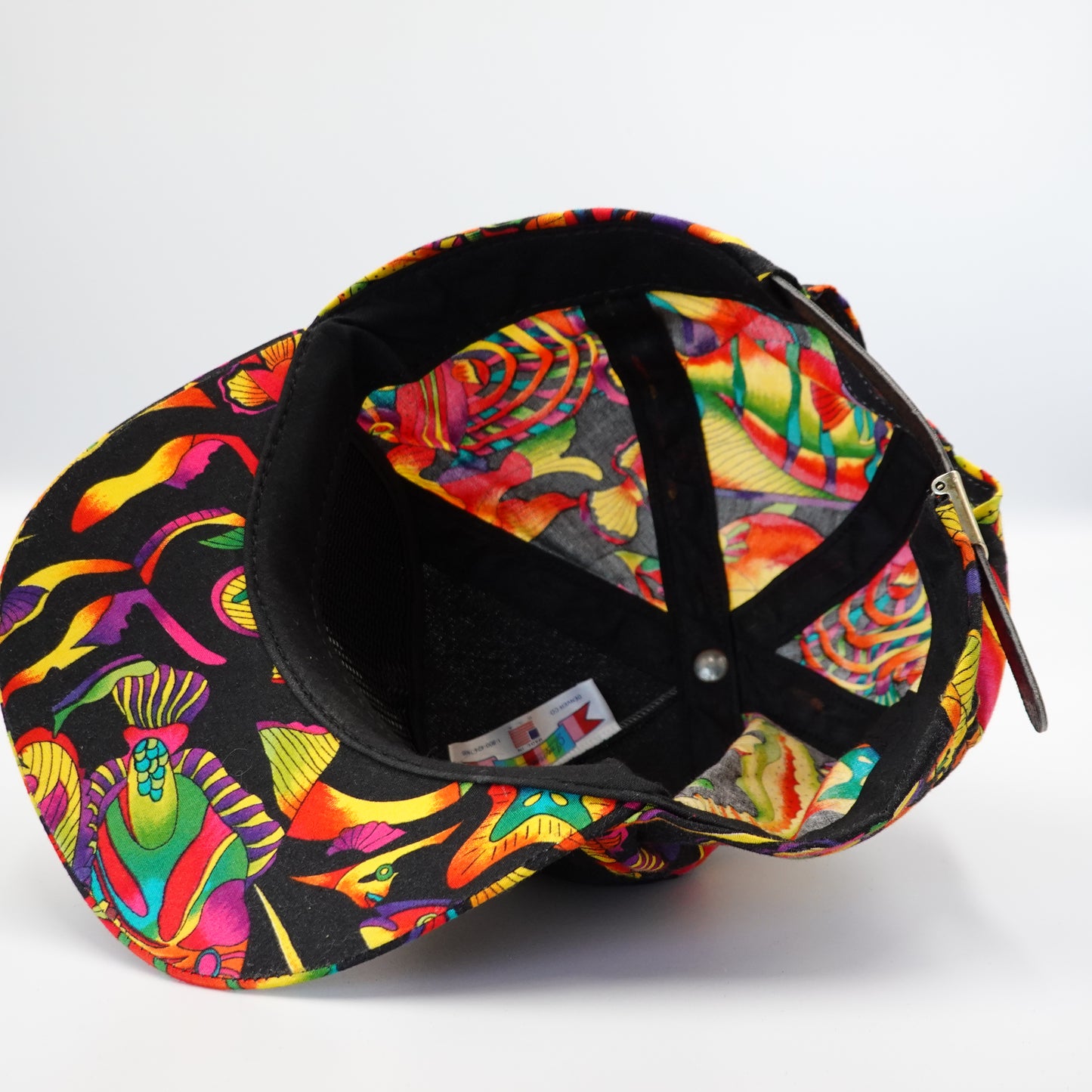 Vintage Lindburg Tropical Strapback Hat