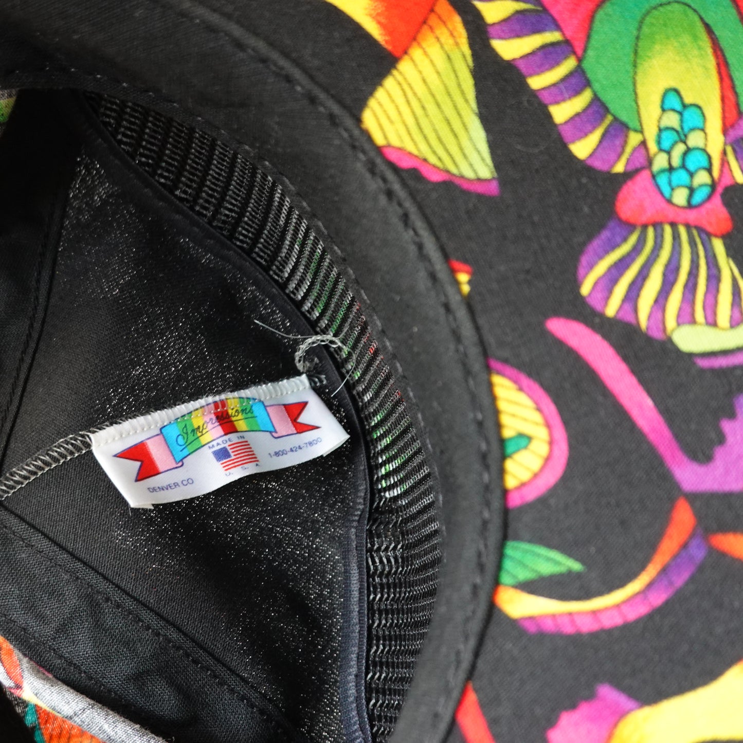 Vintage Lindburg Tropical Strapback Hat
