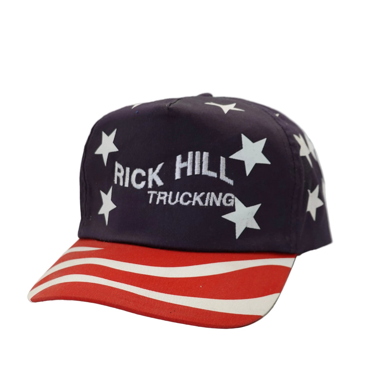 Vintage Rick Hill Trucking Snapback Hat