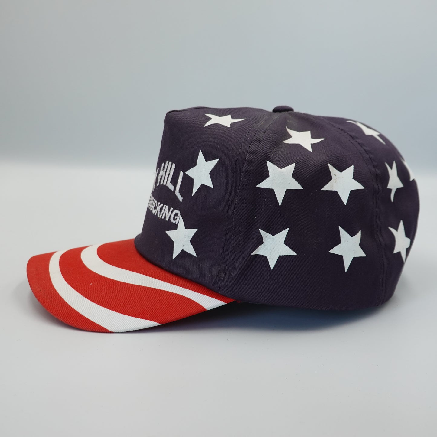 Vintage Rick Hill Trucking Snapback Hat