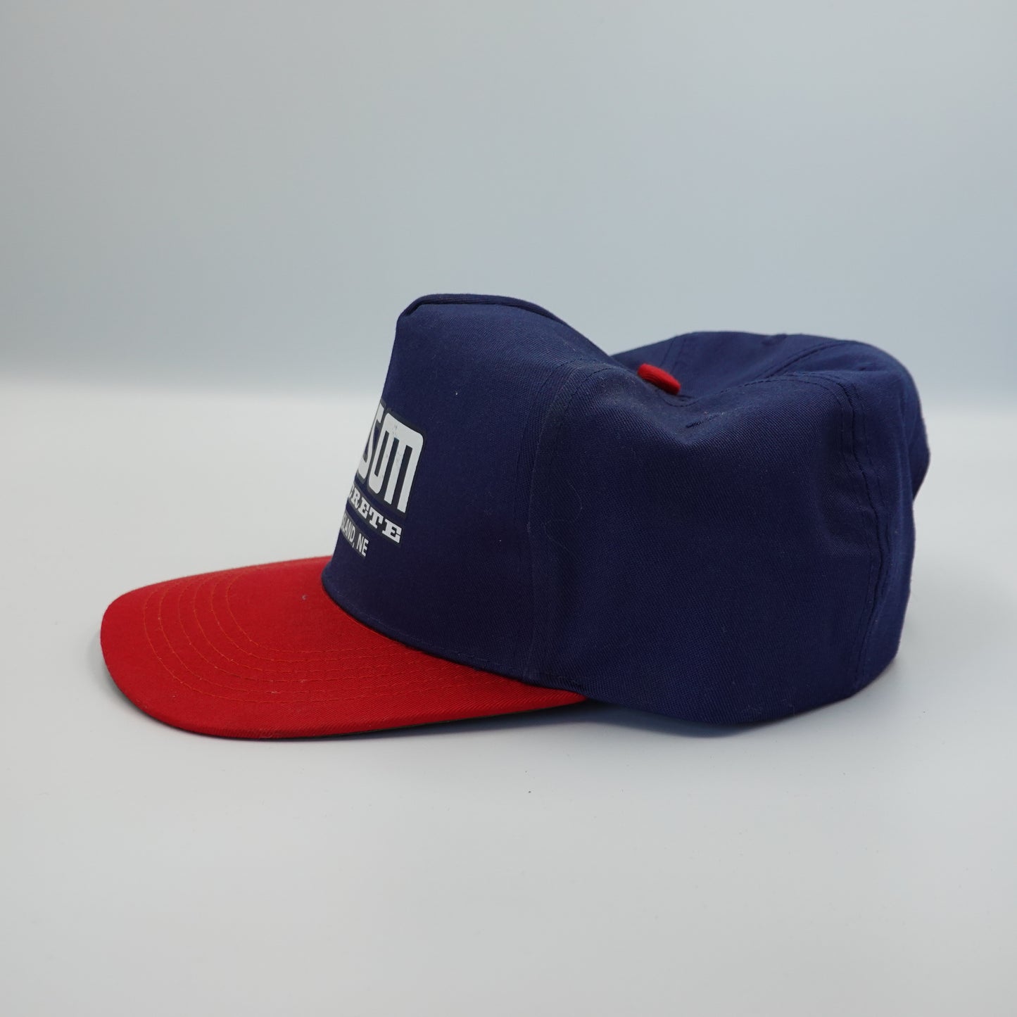 Vintage Wilson Concrete Grand Island Nebraska Snapback Hat