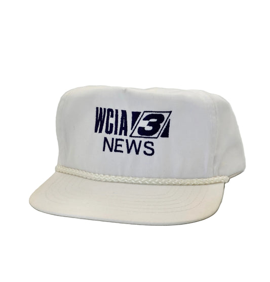 Vintage WCIA 3 News Illinois Snapback Hat