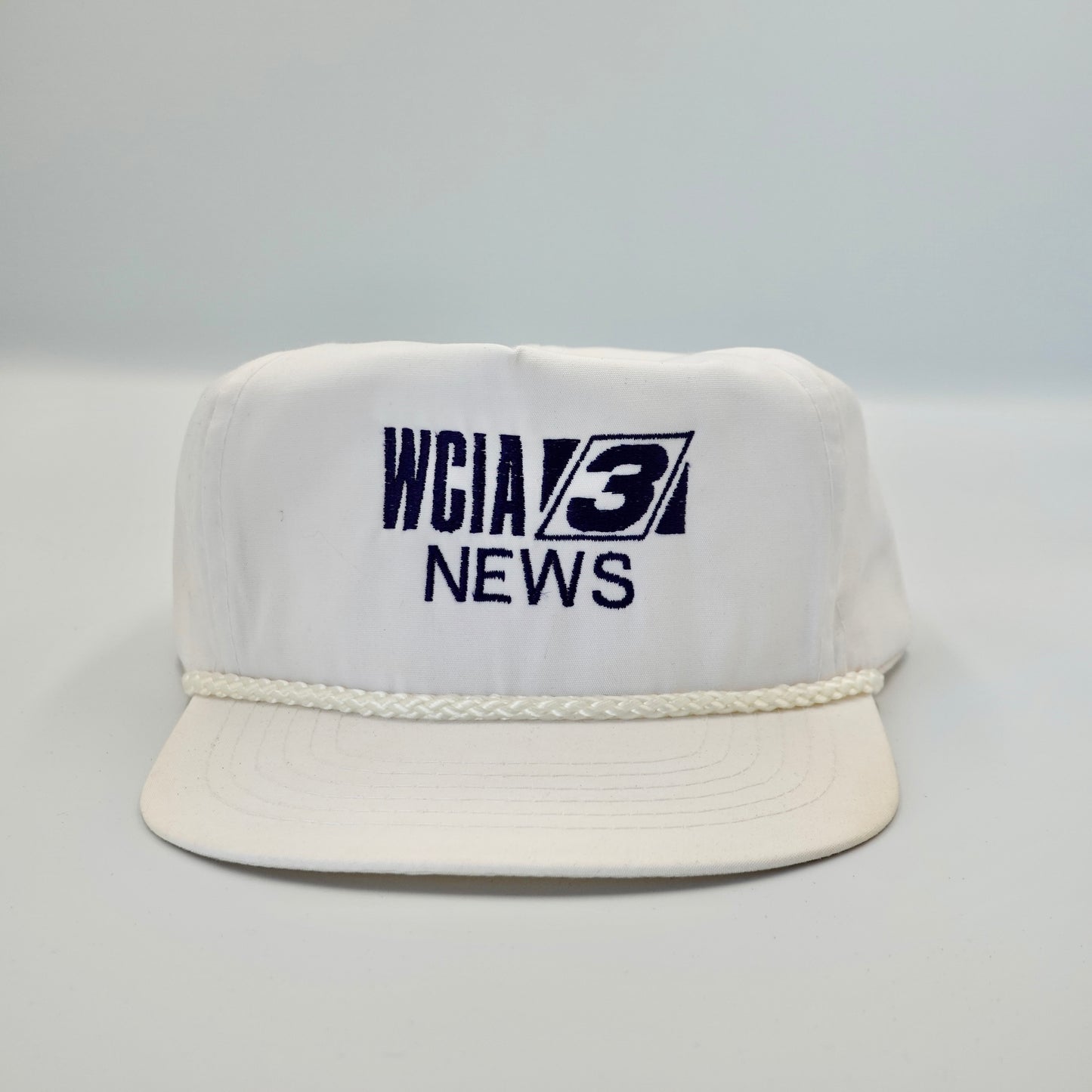 Vintage WCIA 3 News Illinois Snapback Hat