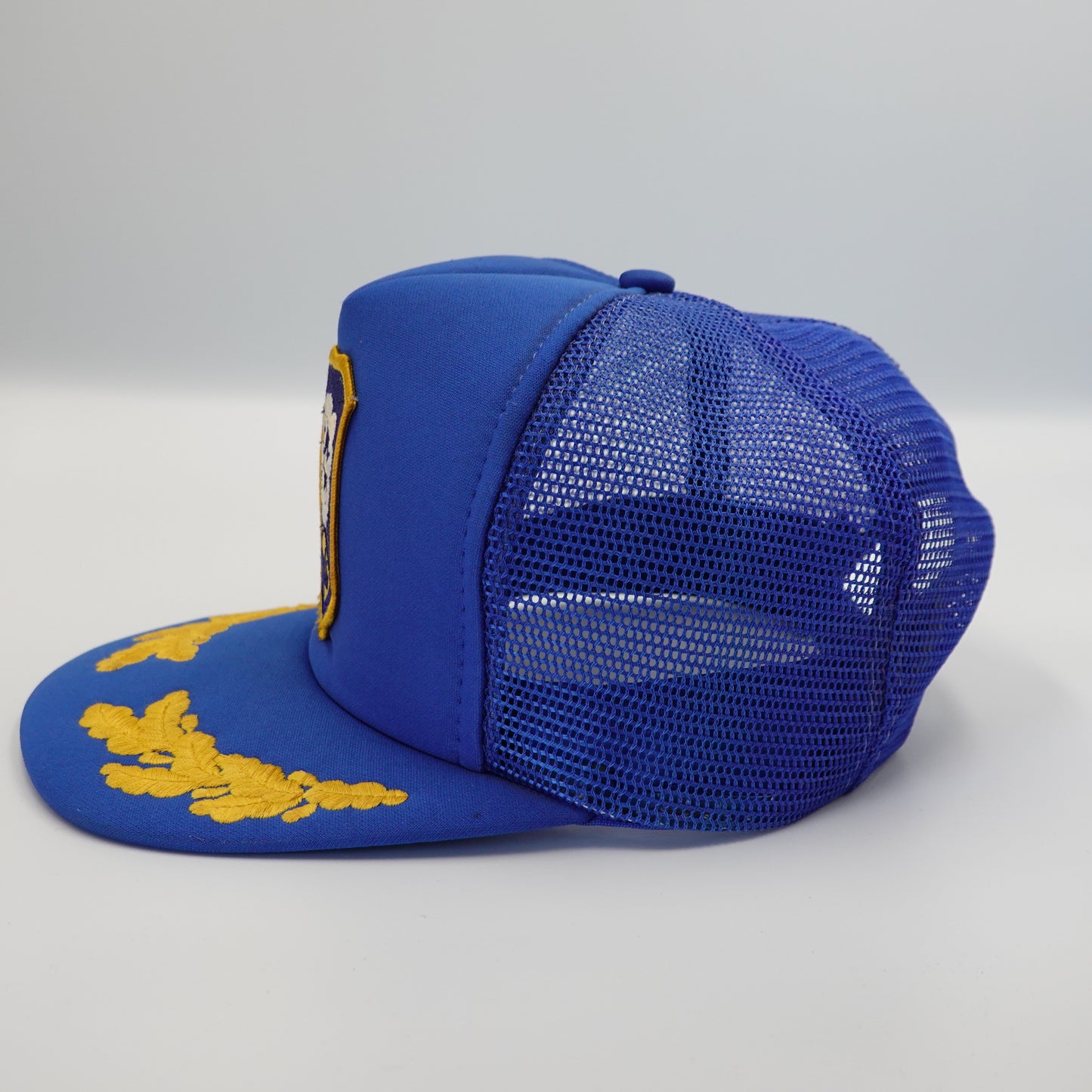 Vintage Blue Angels Snapback Trucker Hat