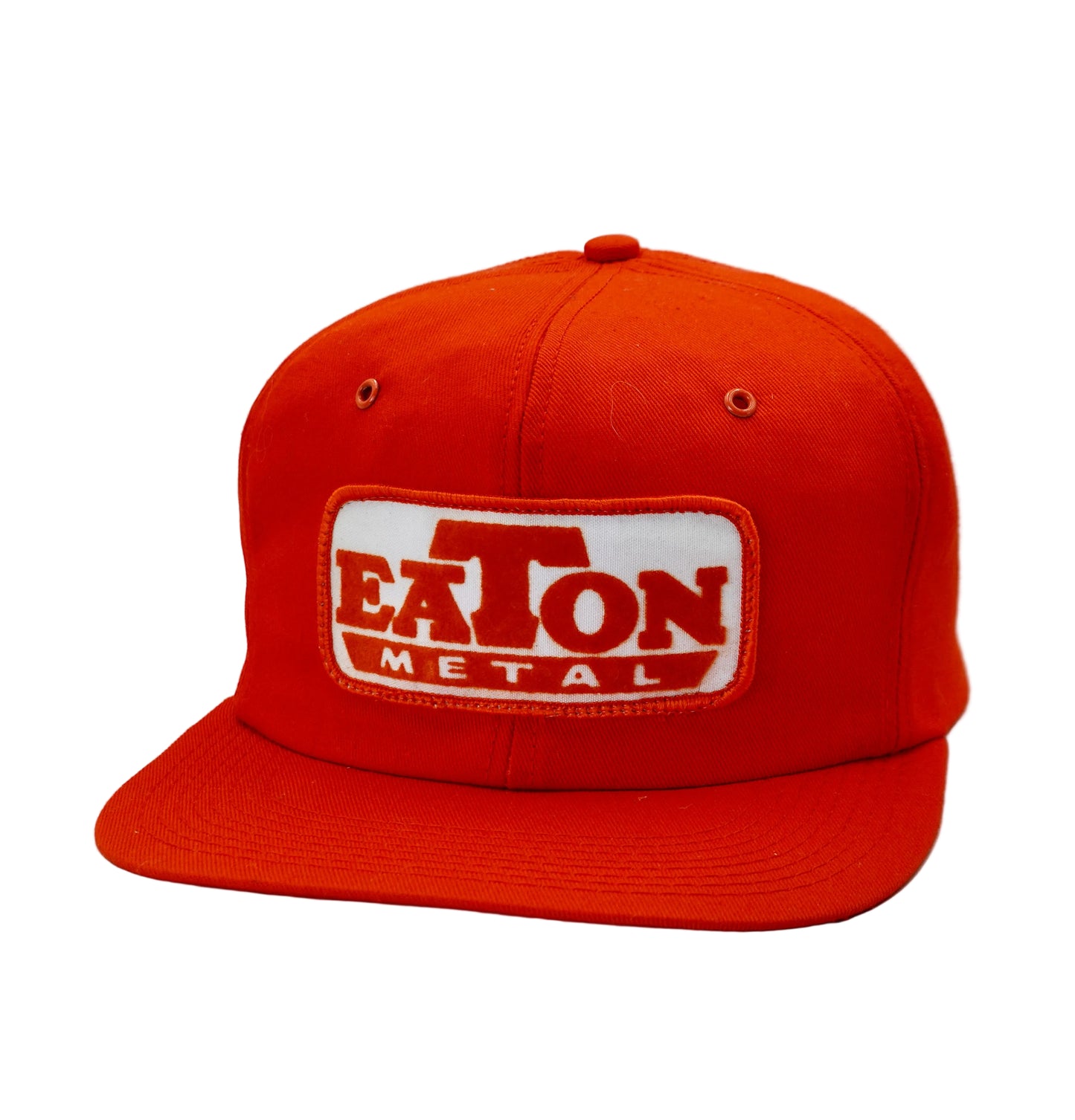 Vintage Eaton Metal Snapback Hat