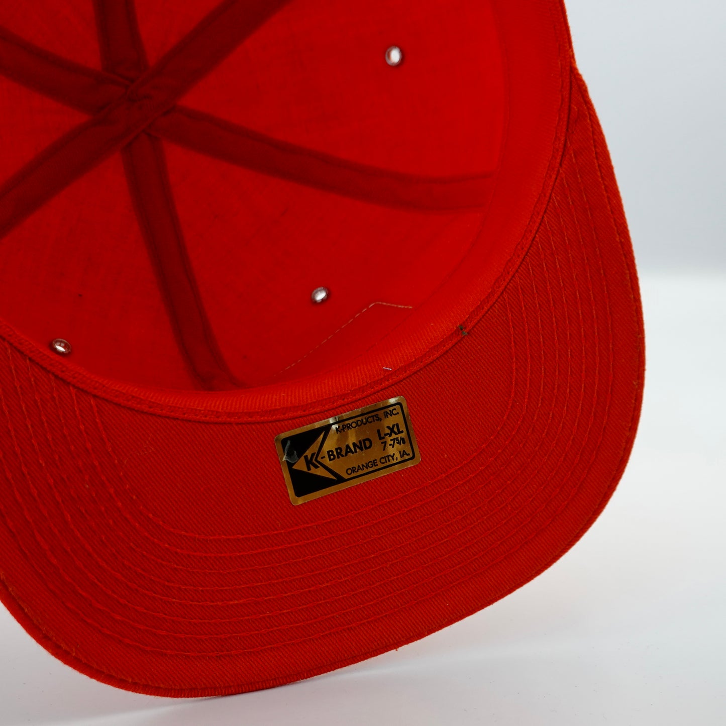 Vintage Eaton Metal Snapback Hat