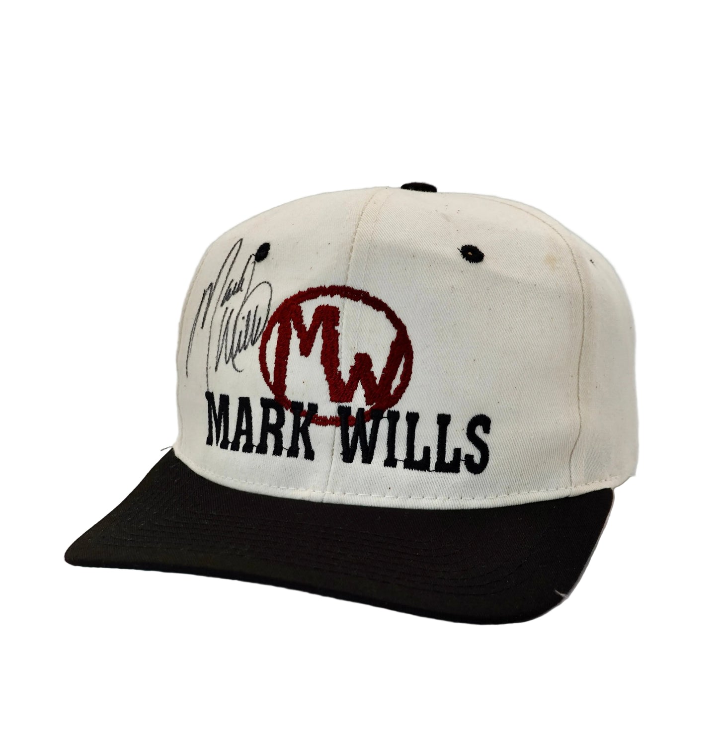 Vintage Mark Willis Autographed Snapback Hat