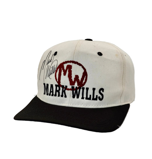 Vintage Mark Willis Autographed Snapback Hat