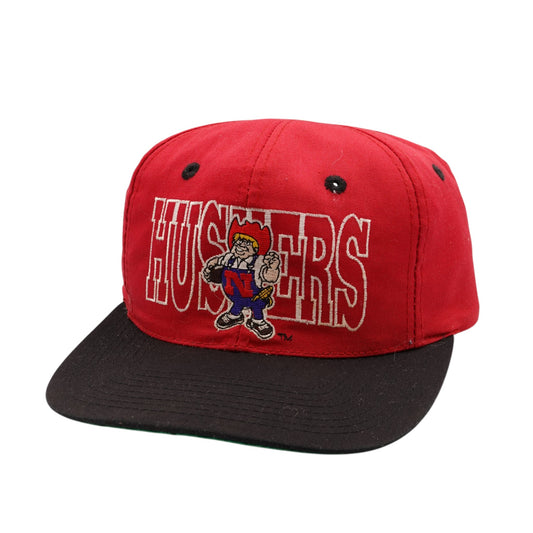 Vintage Nebraska Huskers Herbie Snapback Hat