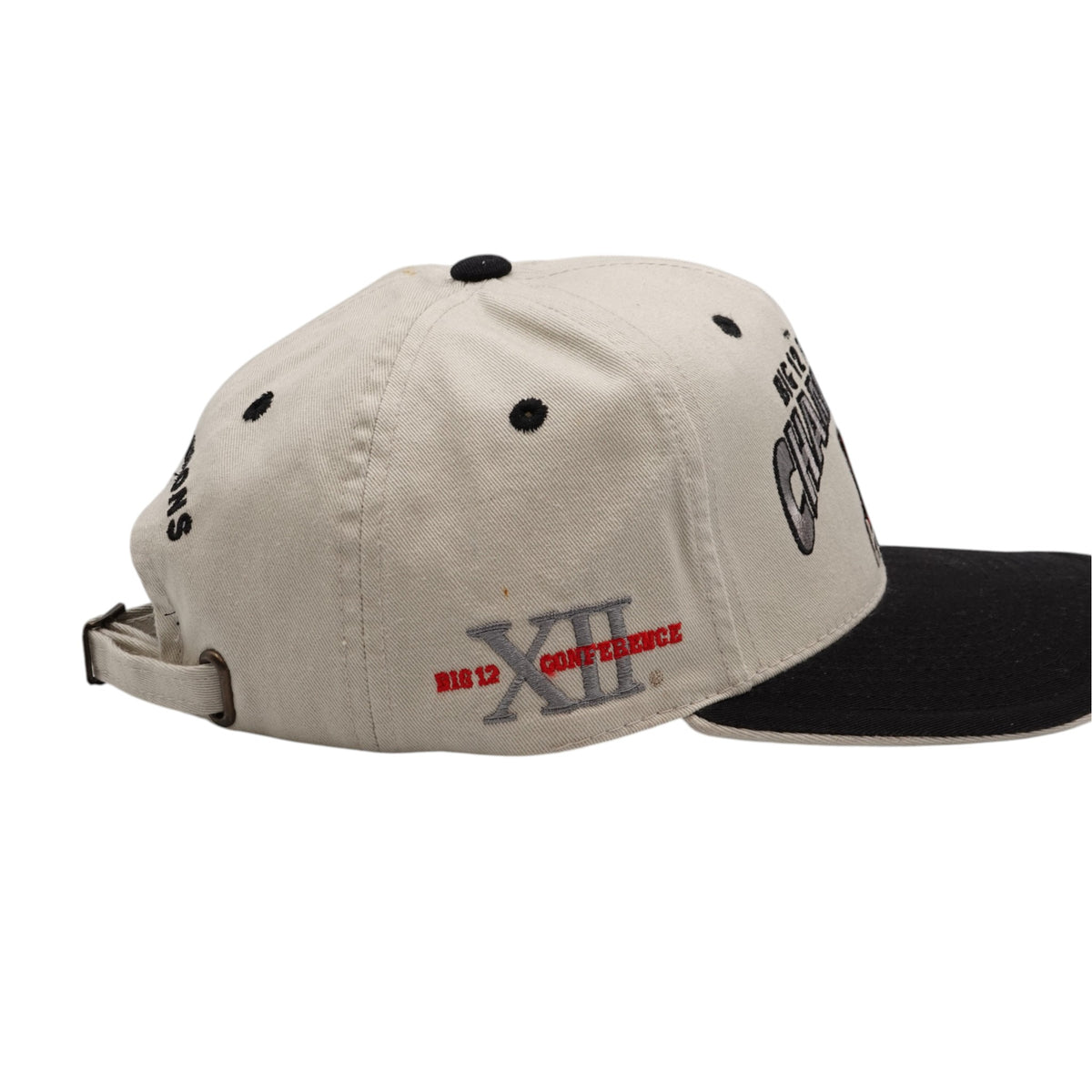 Vintage Nebraska Huskers 1999 Big 12 Champions Strapback Hat NWT