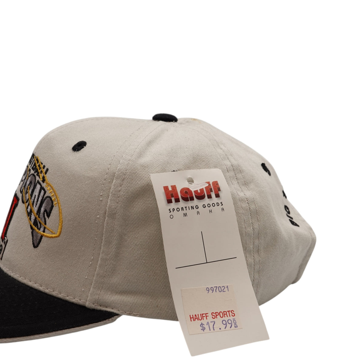 Vintage Nebraska Huskers 1999 Big 12 Champions Strapback Hat NWT